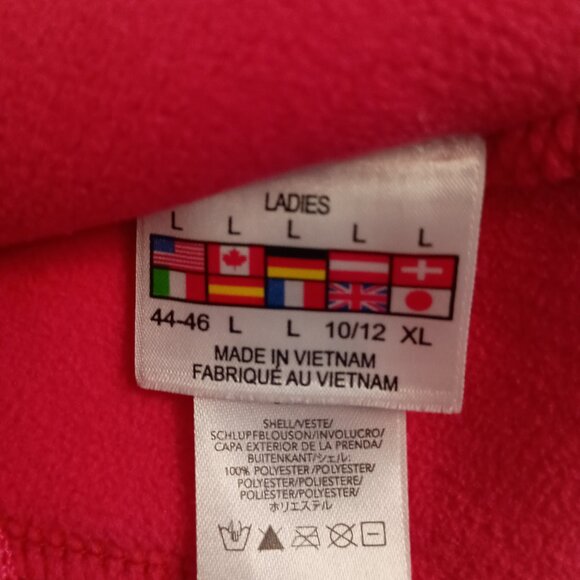 Spyder Endure Core Mid Weight Full Zip Sweater Jacket Pink Women’s Size L EUC - Picture 9 of 16